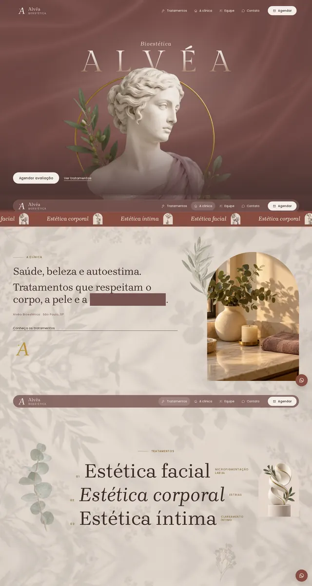 Alvéa Bioestética: início
