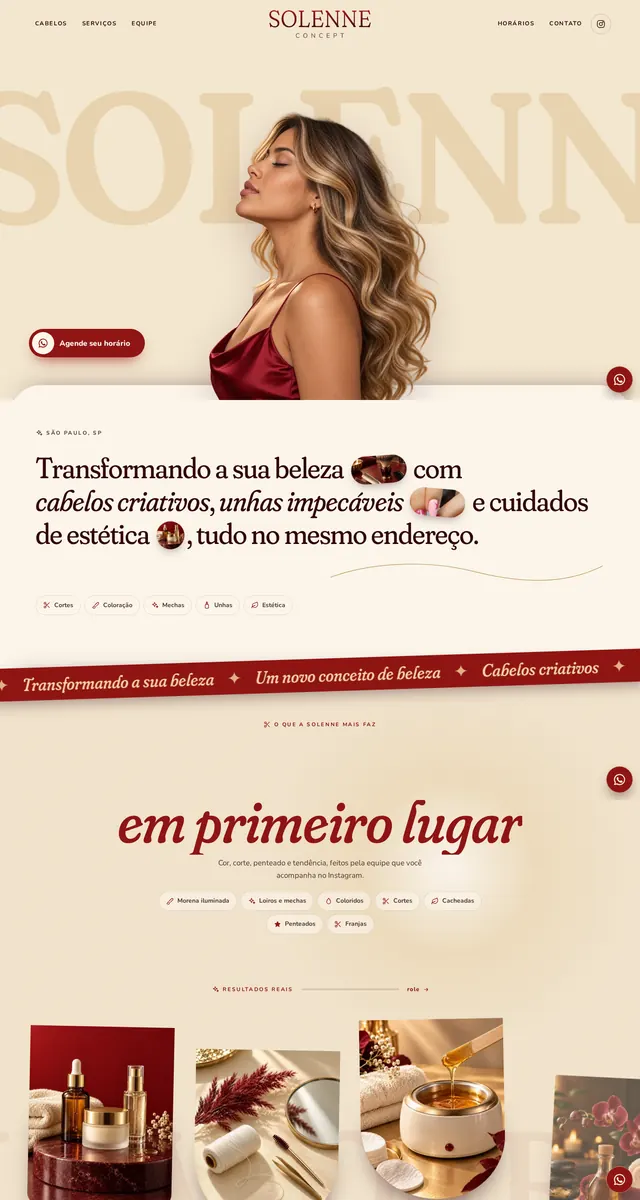 Solenne Concept: início